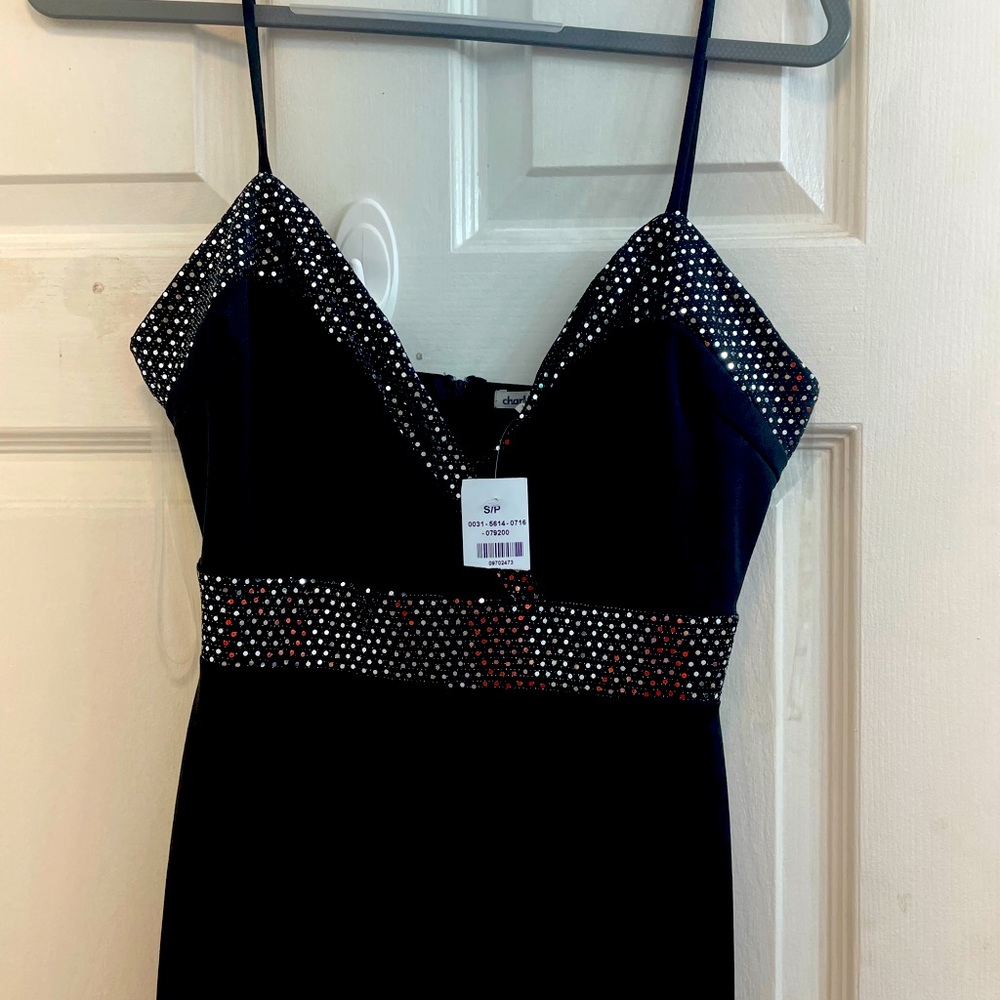 Woman’s small black jumpsuit